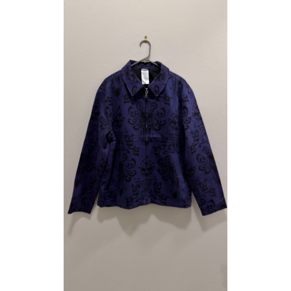 NEW Disney Parks The Haunted Mansion Wallpaper Jacket - Adult Medium